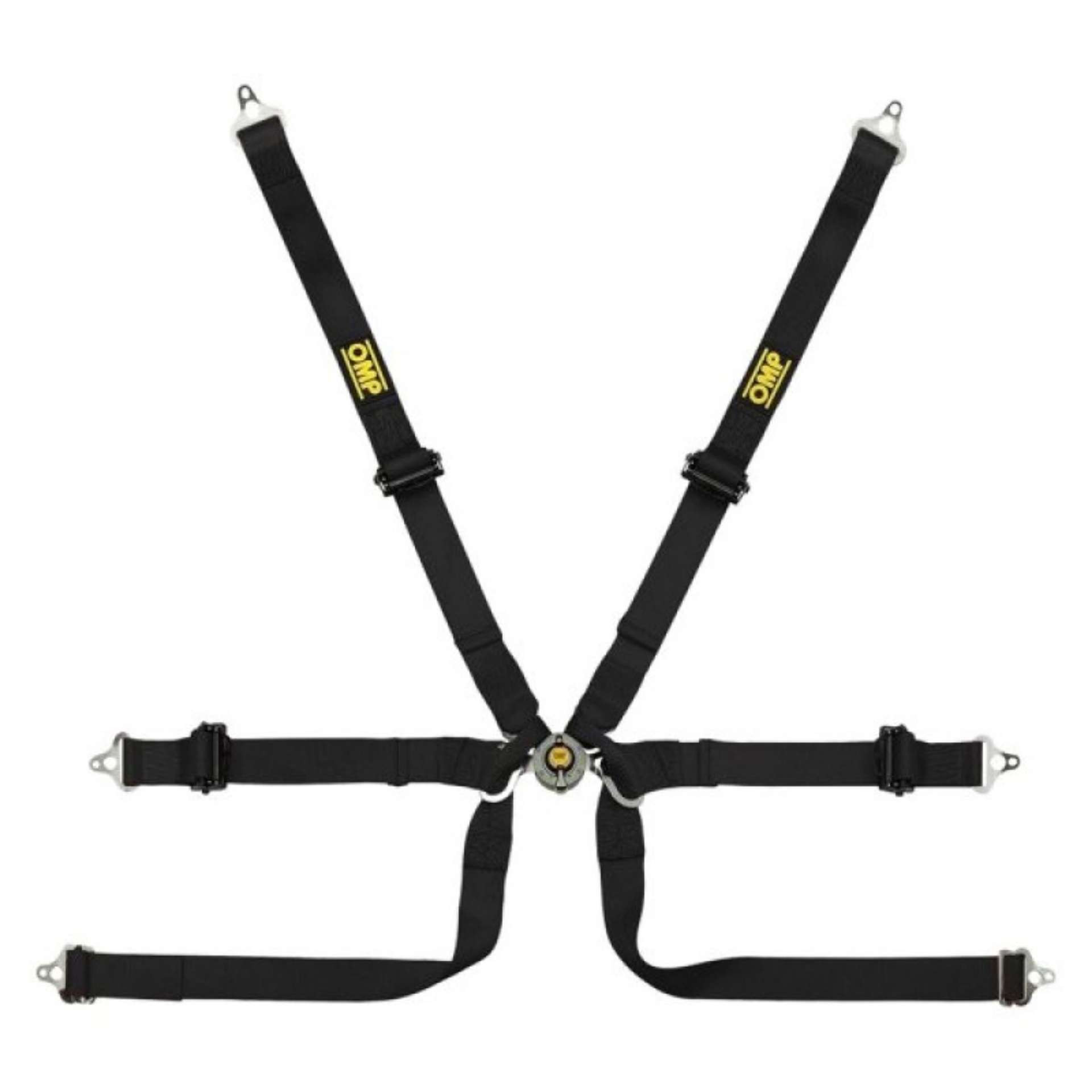 Picture of OMP Safety Harness Tecnica 2In Formula Black Fia 8853-2016