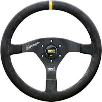 Picture of OMP Velocita Superleggero Suede Leather 350mm Diameter Steering Wheel Black