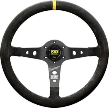 Picture of OMP Corsica SuperleggeroSuede Leather 350mm Diameter Steering Wheel Black