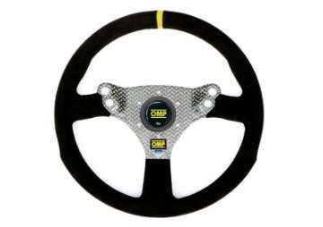 Picture of OMP 320 Hybrid S Flat Steering Wheel Black