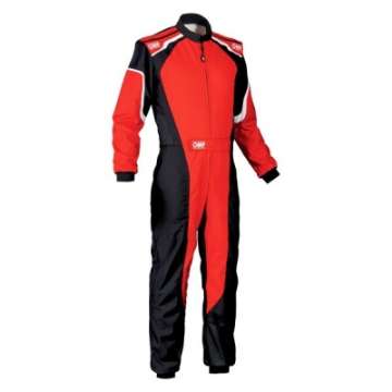 Picture of OMP KS-3 Overall Red-Black - Size 42