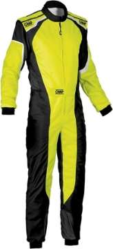 Picture of OMP KS-3 Overall Yellow-Black - Size 42