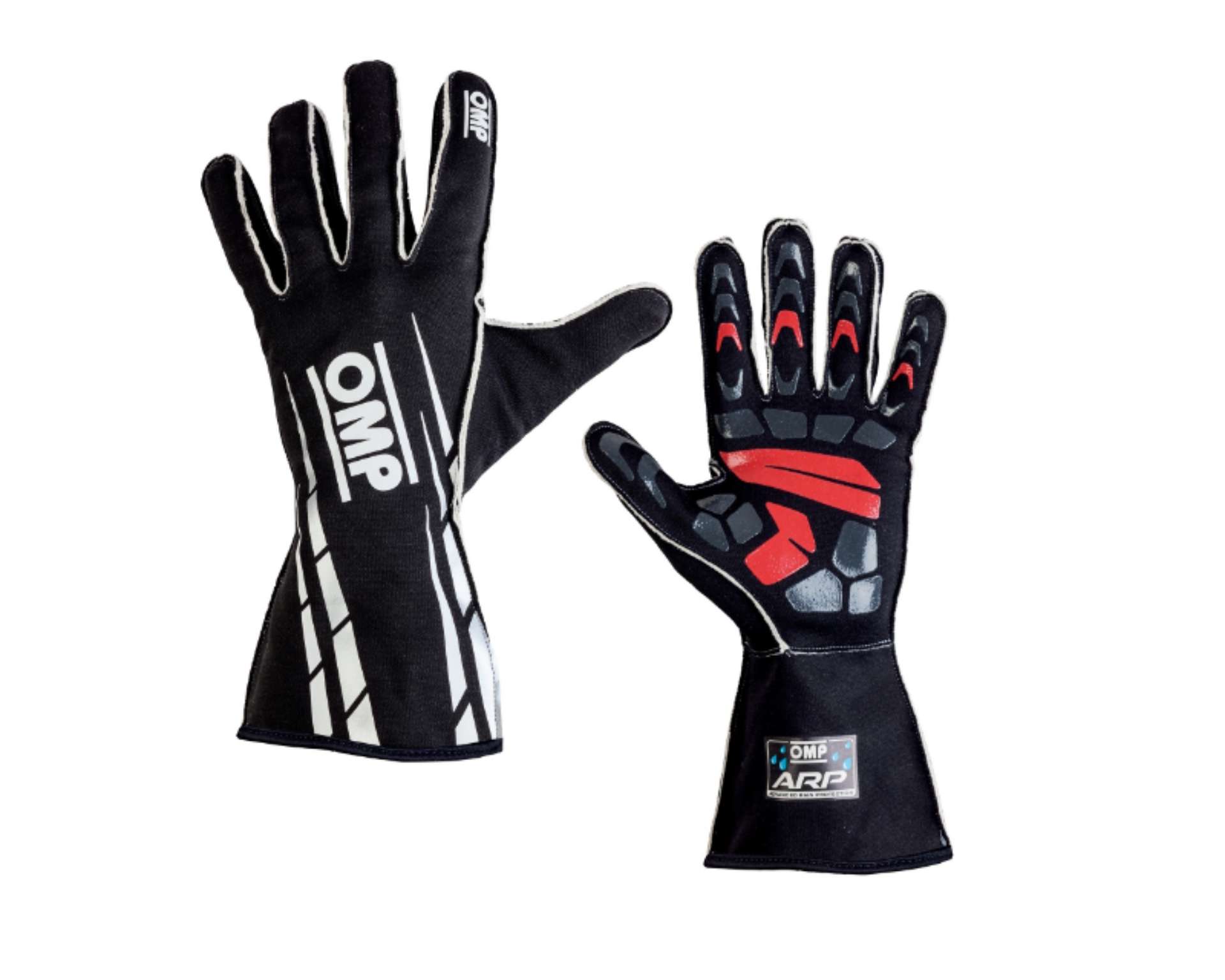 Picture of OMP ARP Gloves Black - Size S