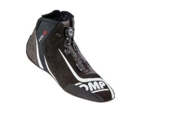 Picture of OMP KS-1R Shoes Black-Silver - Size 34