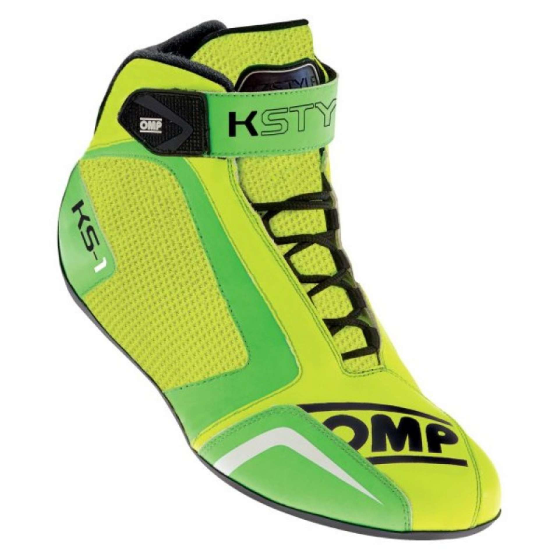 Picture of OMP KS-1 Shoes Yellow-Green - Size 34