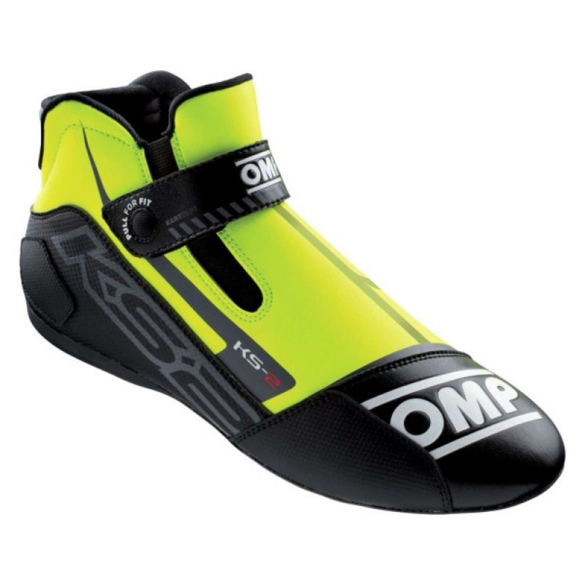 Picture of OMP KS-2 Shoes My2021 Yellow-Black - Size 33