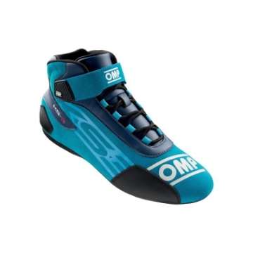 Picture of OMP KS-3 Shoes My2021 Navy Blue-Cyan - Size 32