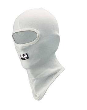 Picture of OMP Open Face Balaclava White