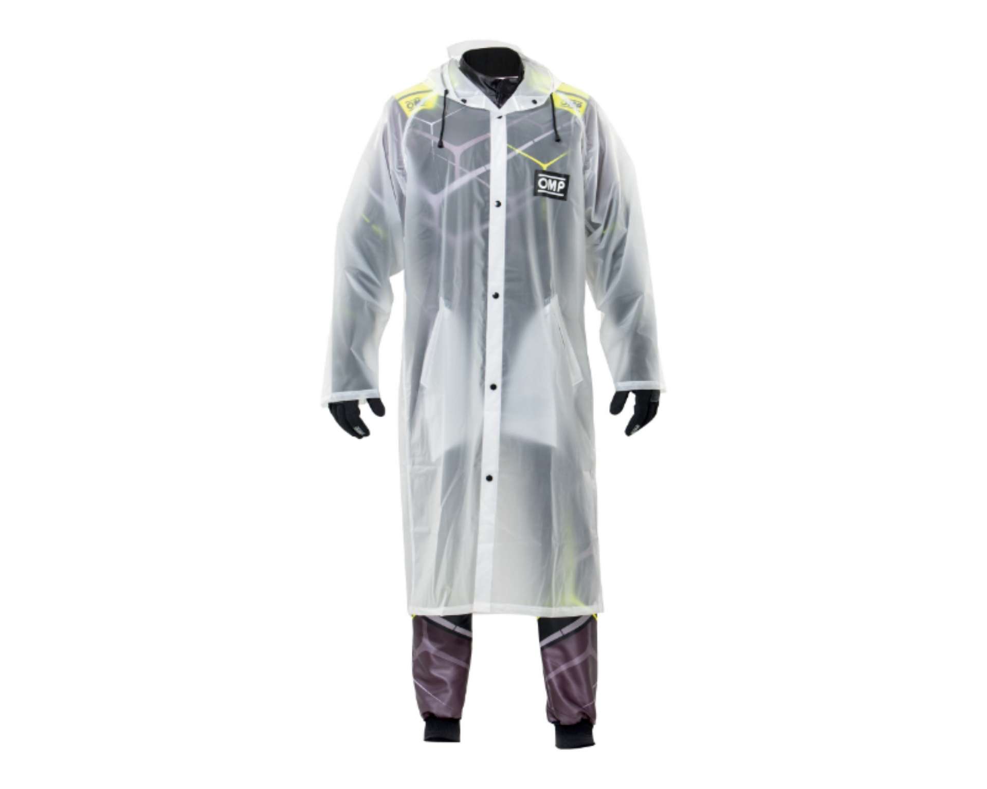 Picture of OMP Ks Raincoat Transparent - Size L