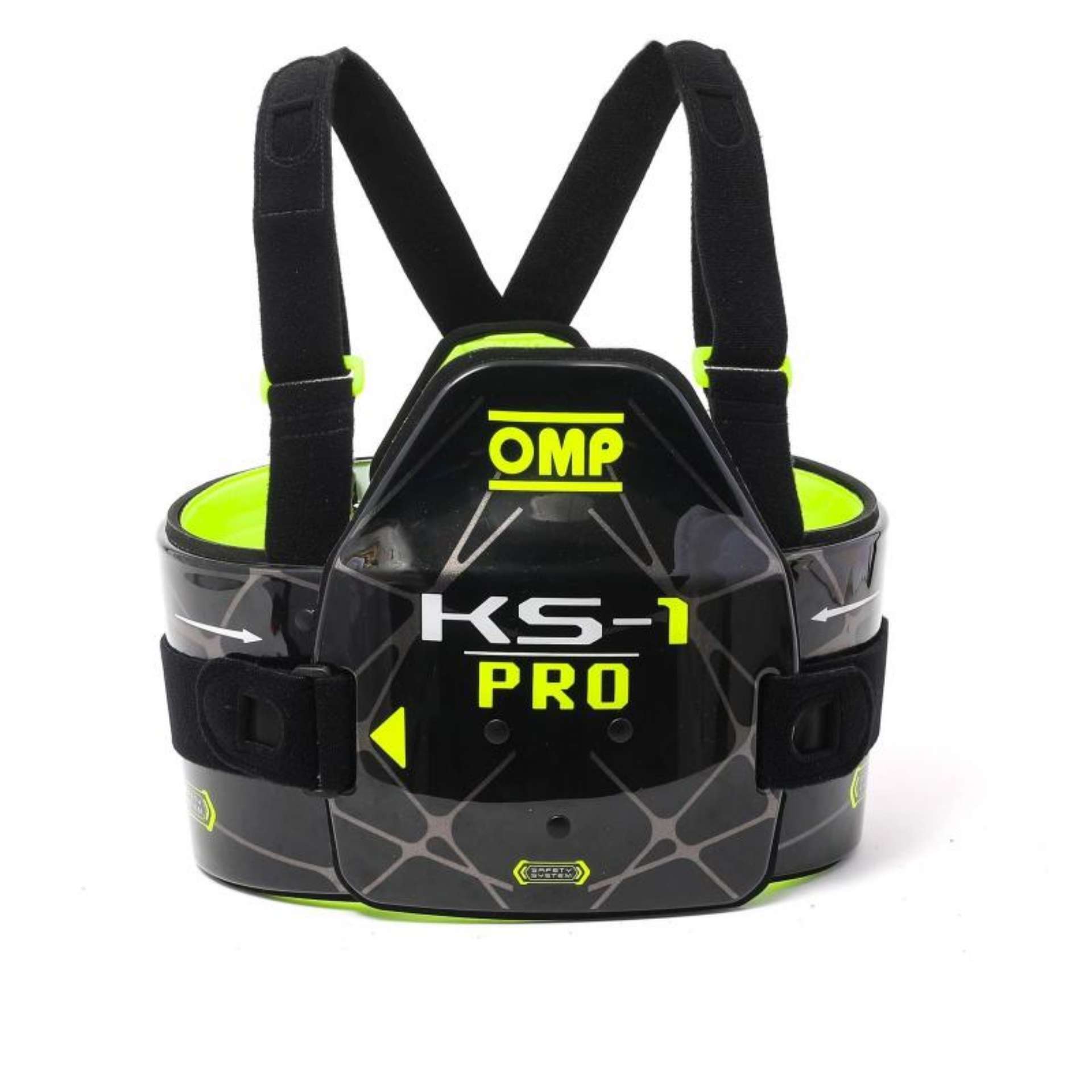 Picture of OMP KS-1 Pro Body Protection Black-Y - Size L Fia 8870-2018