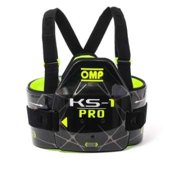 Picture of OMP KS-1 Pro Body Protection Black-Y - Size M Fia 8870-2018