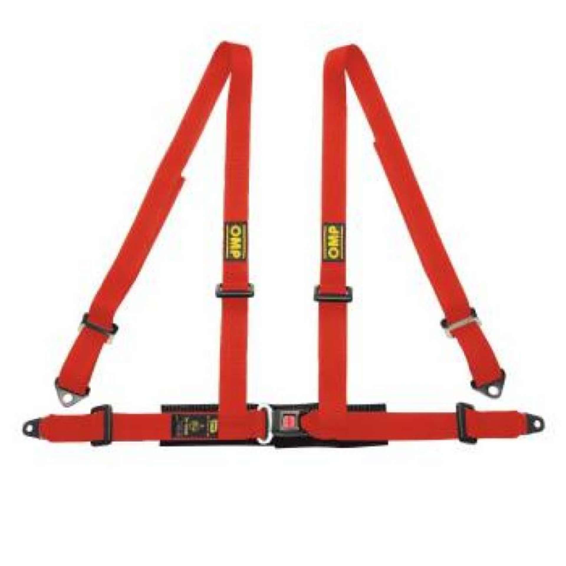 Picture of OMP 4 Point Harness - Red