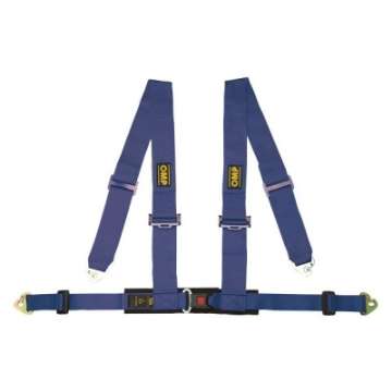 Picture of OMP Seat Belts Ece Homologated 4 Point Harness - Blue