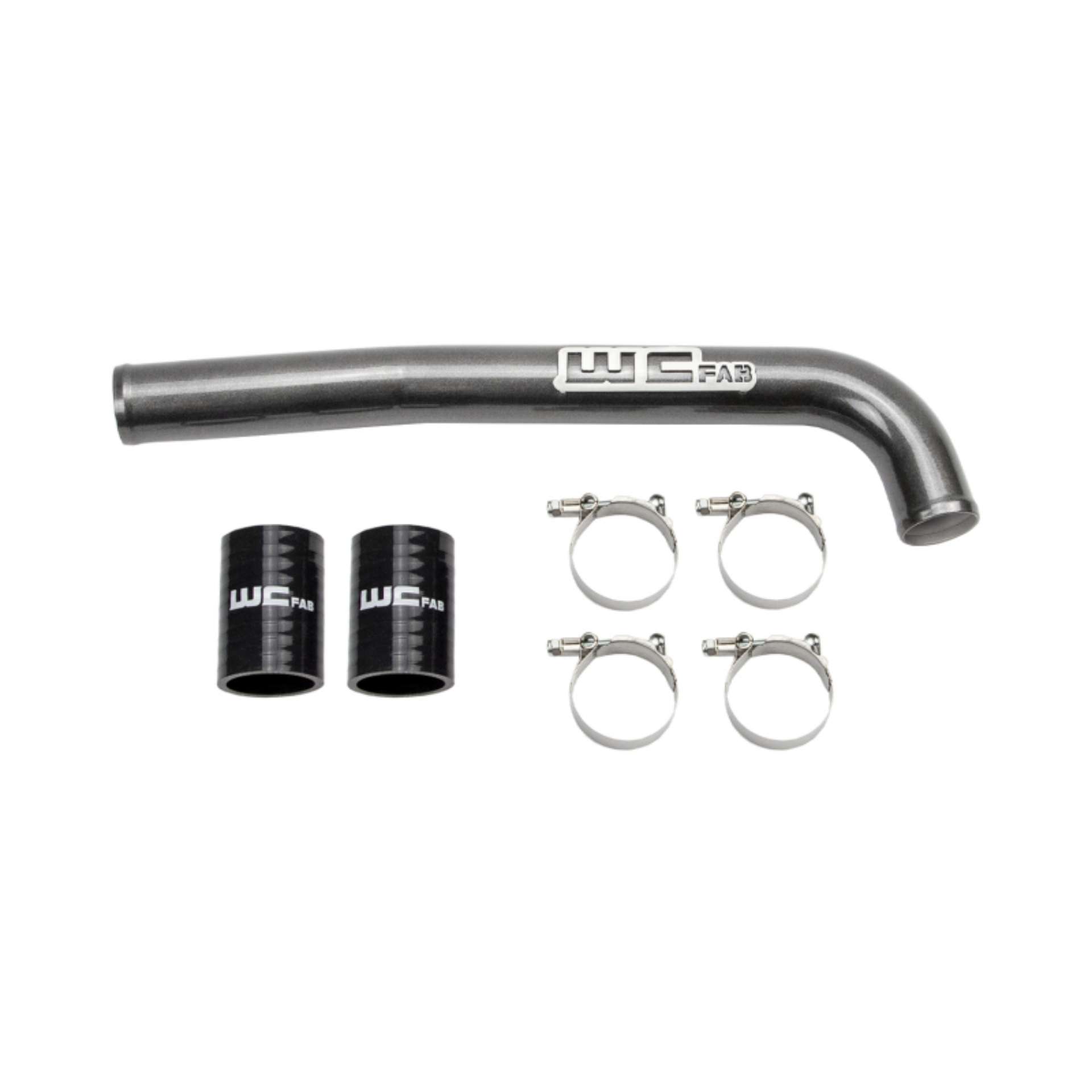 Picture of Wehrli 19-23 Cummins 6-7L Upper Coolant Pipe - Bengal Red