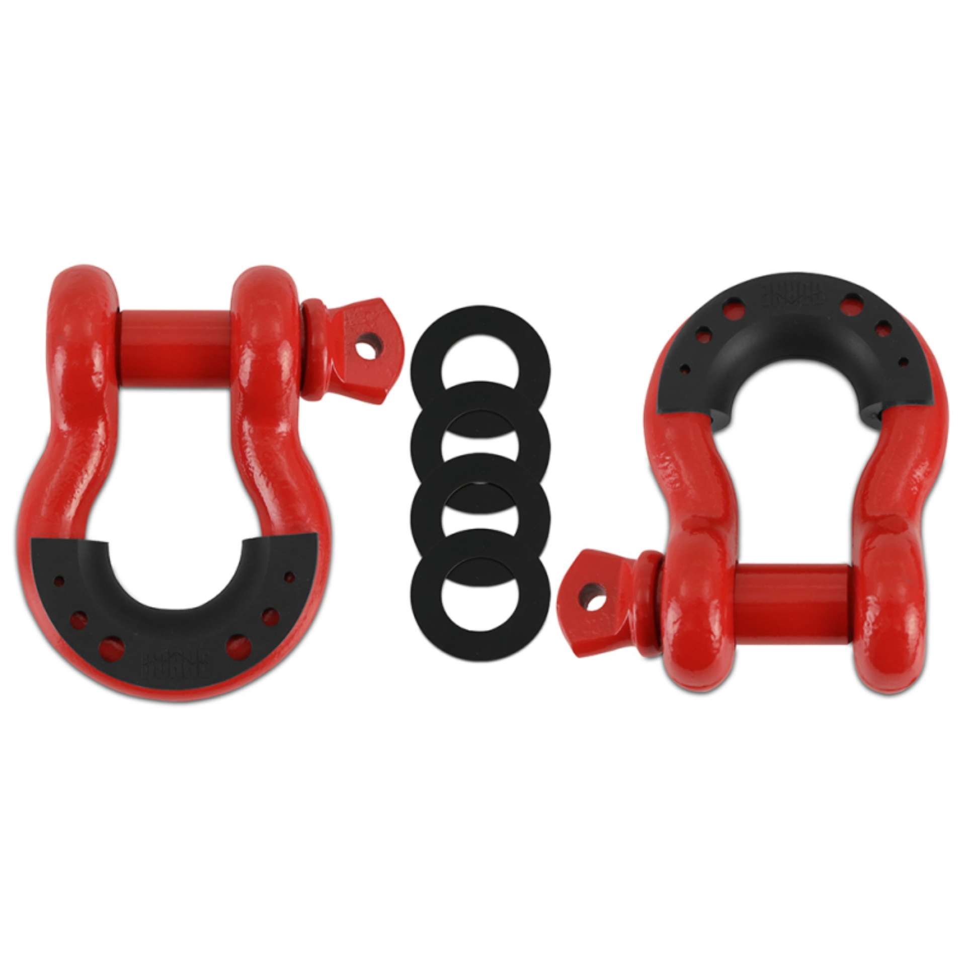 Picture of Mishimoto Borne D-Ring Shackle Set Red