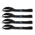 Picture of Mishimoto Soft Loop Tie-Down Straps 4-Pack Black