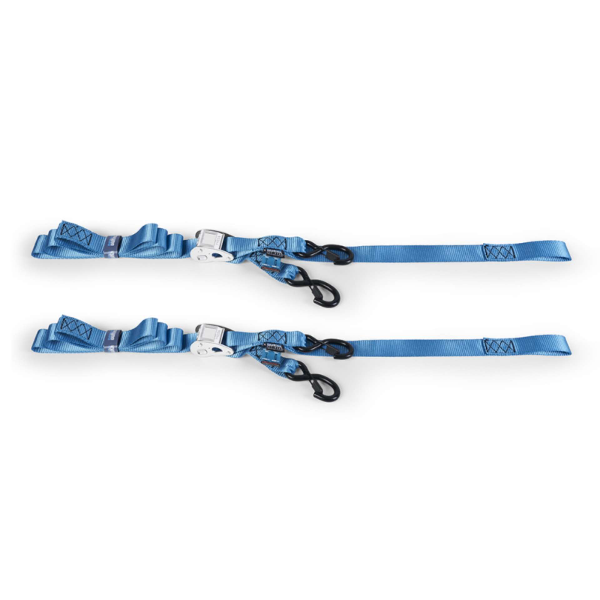 Picture of Mishimoto Cam Buckle Tie-Down Kit 2-Pack Blue