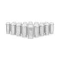 Picture of Mishimoto Aluminum Locking Lug Nuts 1-2 X 20 23pc Set Silver