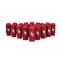 Picture of Mishimoto Aluminum Locking Lug Nuts M12x1-25 20pc Set Red