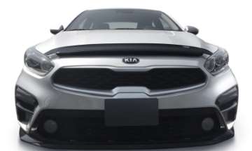 Picture of AVS 19-23 Kia Forte Carflector Low Profile Hood Shield - Smoke