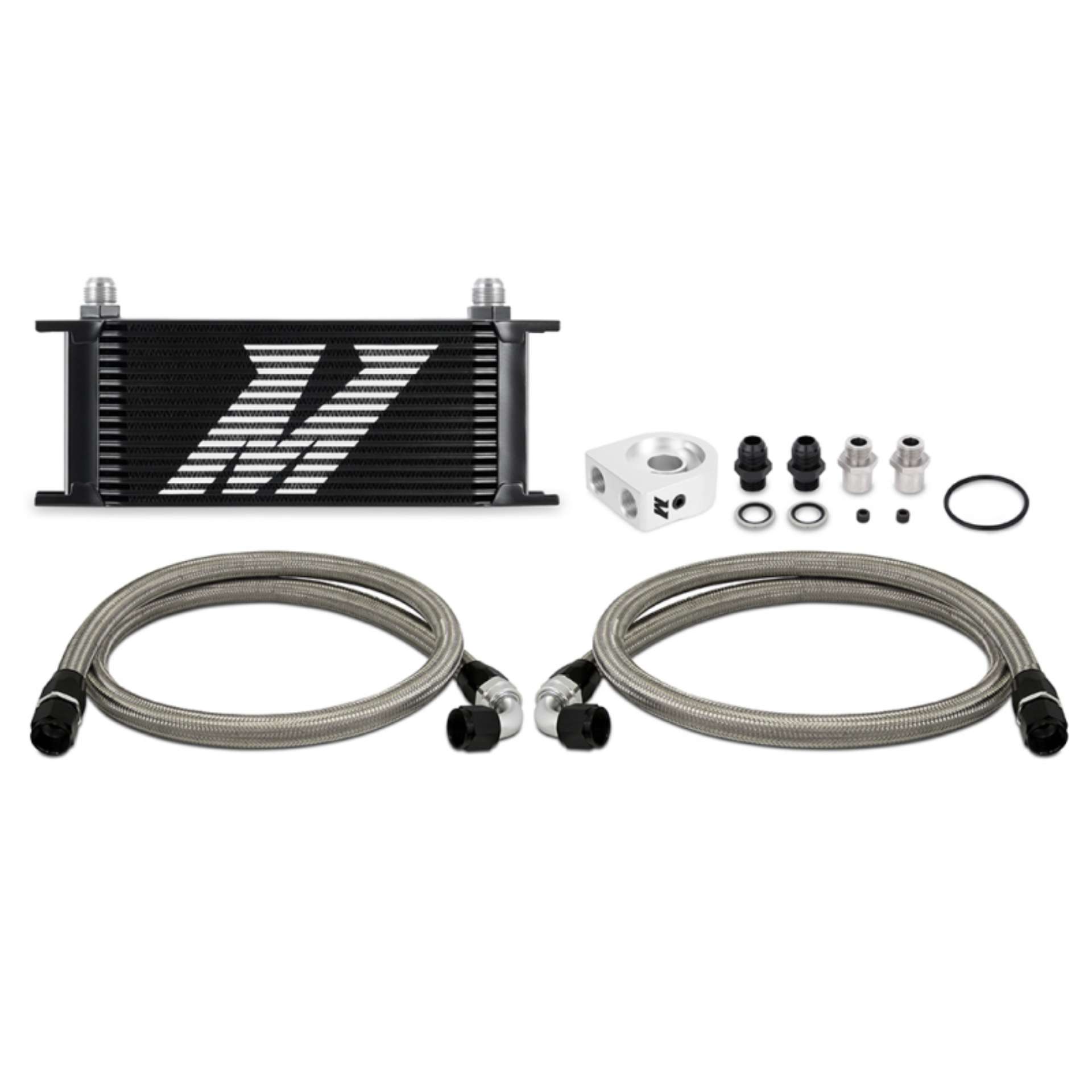 Picture of Mishimoto Universal Oil Cooler Kit 16-Row Black