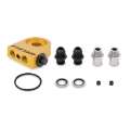 Picture of Mishimoto Universal Thermostatic Oil Cooler Kit 16-Row Black