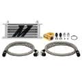 Picture of Mishimoto Universal Thermostatic Oil Cooler Kit 16-Row Silver