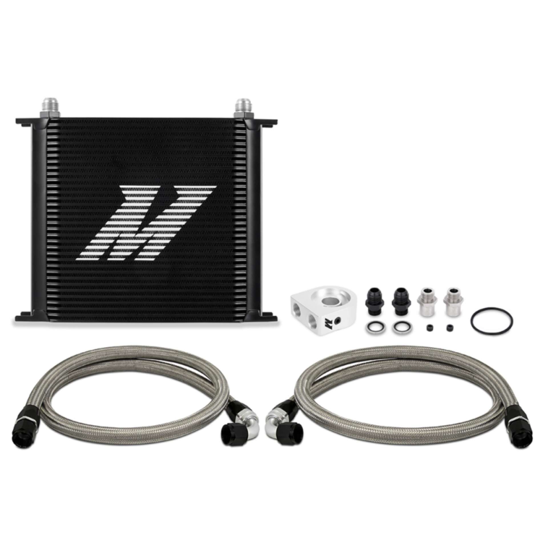 Picture of Mishimoto Universal Oil Cooler Kit 34-Row Black