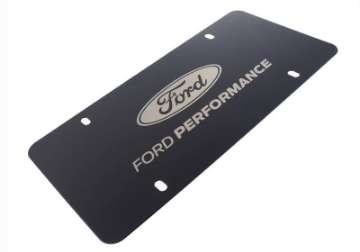 Picture of Ford Racing Black Stainless Steel Marque Plate