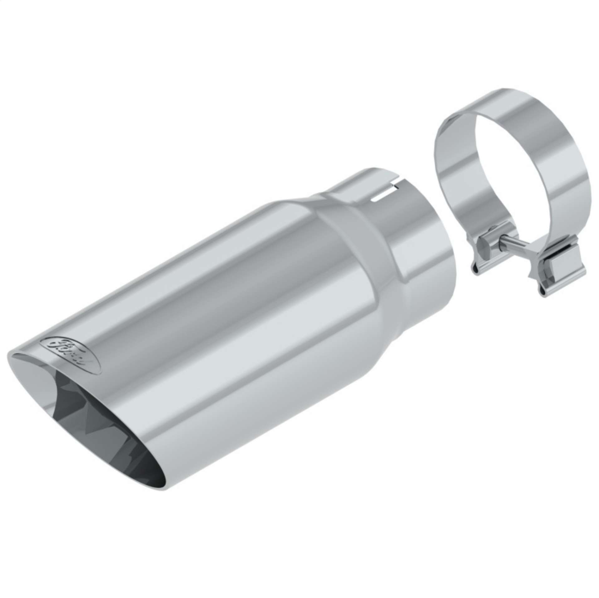 Picture of Ford Racing 17-22 Super Duty Exhaust Tip - Chrome