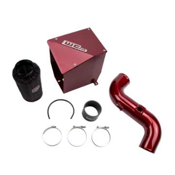 Picture of Wehrli 11-16 Chevrolet Duramax LML 4in Intake Kit - WCFab Red