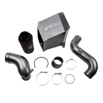 Picture of Wehrli 07-5-10 Chevrolet Duramax LMM 4in Intake Kit Stage 2 - WCFab Grey