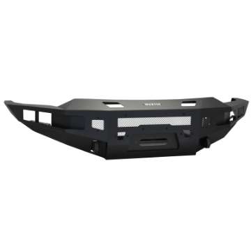 Picture of Westin 21-23 Ford F-150 Excl- 2022+ Lightning EV Pro-Series Front Bumper - Tex- Blk