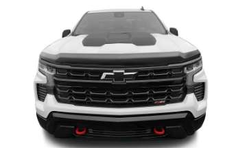 Picture of AVS 22-23 Chevrolet Silverado 1500 Hood Protector Low Profile - Smoke