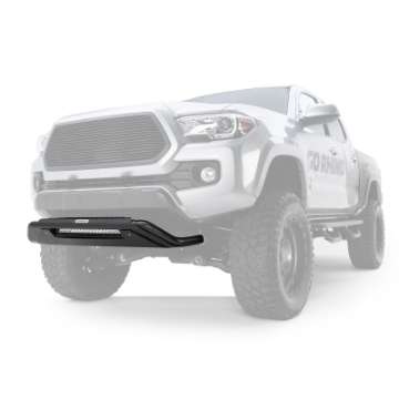 Picture of Go Rhino RC3 LR Bull Bar Light-Ready Skid Plate Front Guard ONLY No Lights-Brackets - Tex- Blk