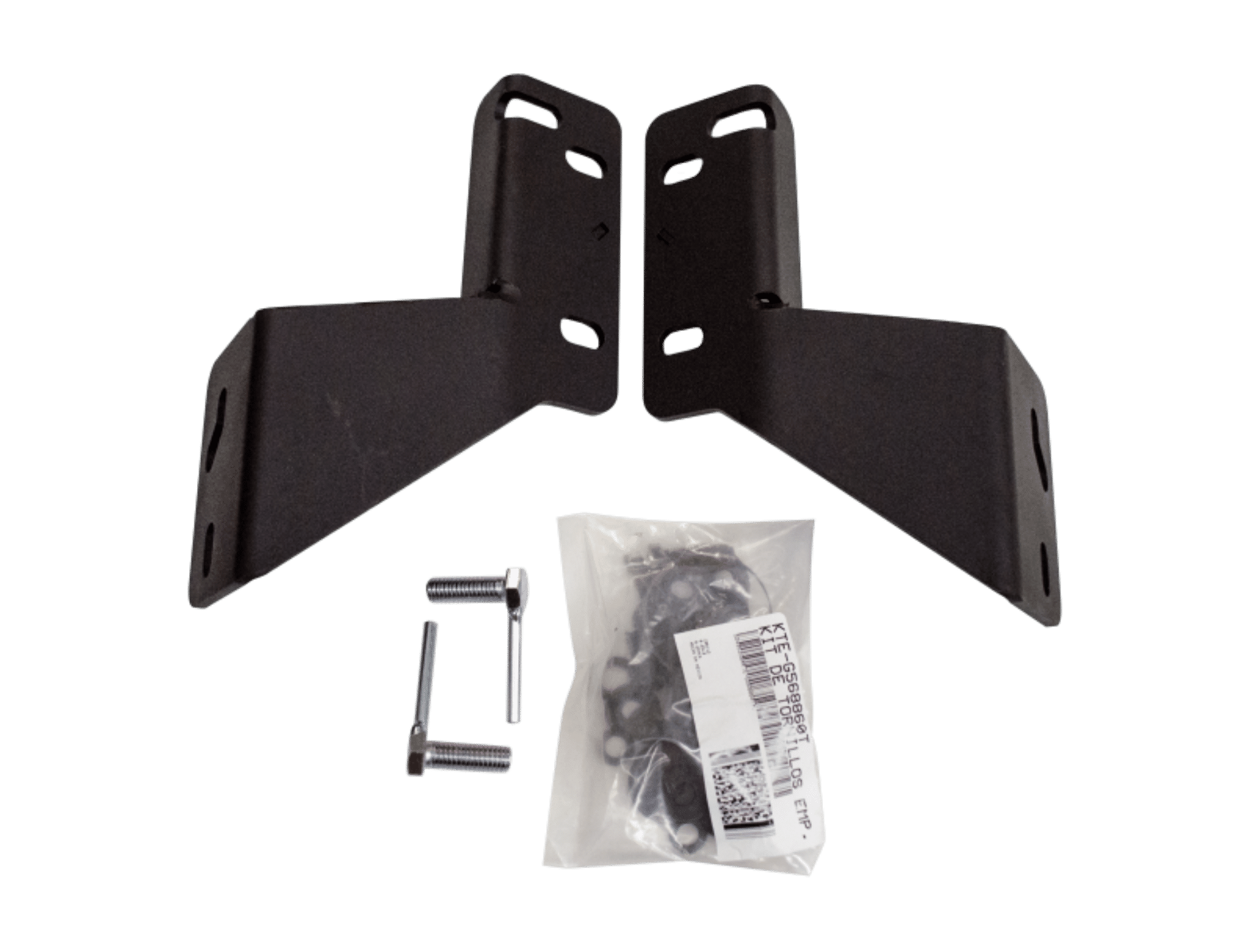 Picture of Go Rhino 15-22 Ford F-150 Excl- Raptor-Active Park Assist RC4 & RC3 LR Brackets - Tex- Blk