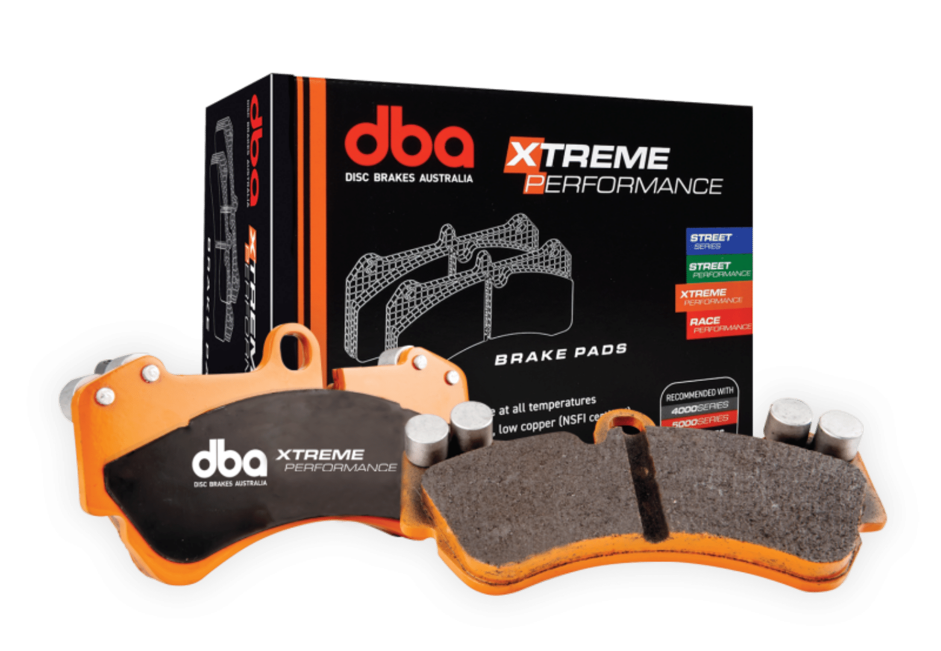 Picture of DBA 08-19 Audi R8 w-Iron Rotors XP Performance Front Brake Pads