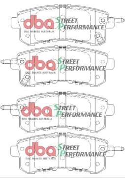 Picture of DBA 11-13 Infiniti QX56 Rear Rotor SP Performance Rear Brake Pads