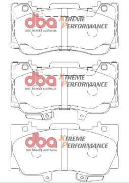 Picture of DBA 15-19 Ford Mustang GT w-o Performance Pkg-352mm Front Rotor XP Performance Front Brake Pads