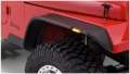 Picture of Bushwacker18-22 Jeep Wrangler JL 2-4 Door Front Flat Style Flares 2pc - Black