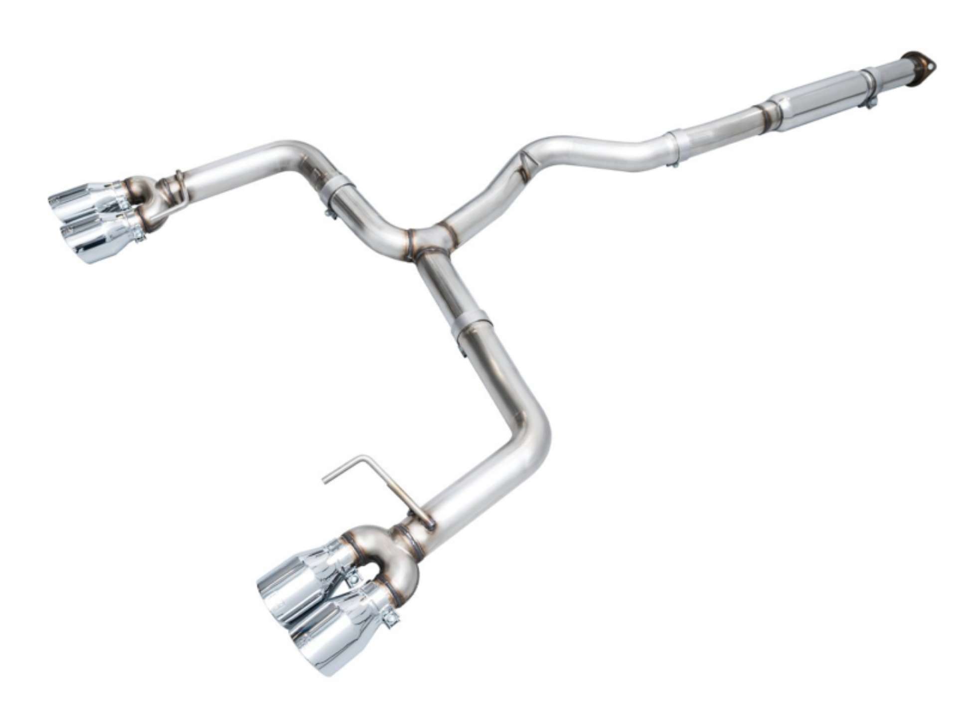 Picture of AWE Tuning 2022+ VB Subaru WRX Track Edition Exhaust - Chrome Silver Tips