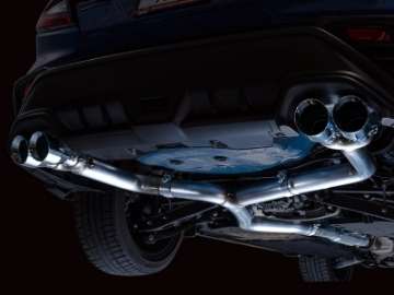 Picture of AWE Tuning 2022+ VB Subaru WRX Track Edition Exhaust - Chrome Silver Tips