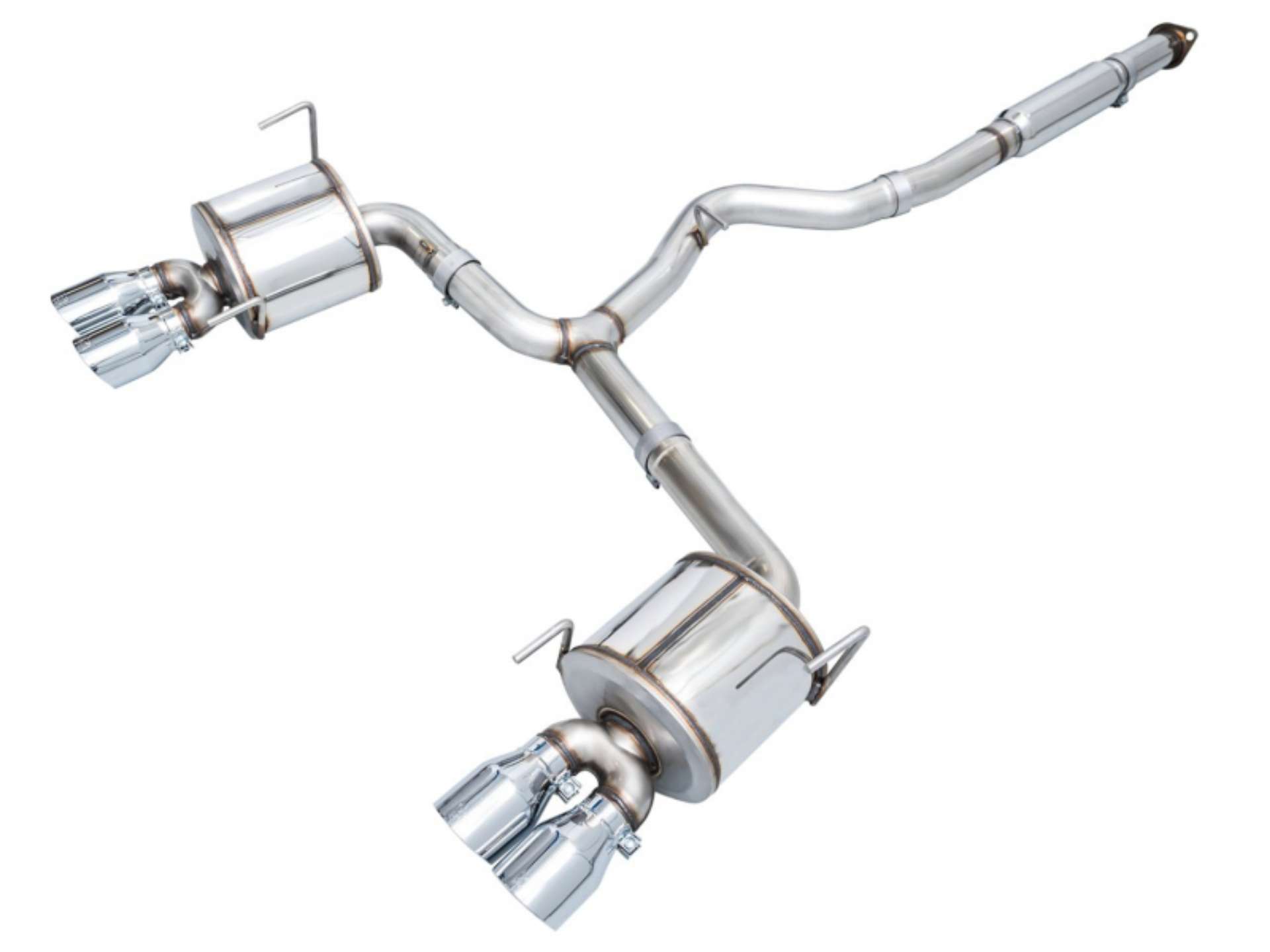 Picture of AWE Tuning 2022+ VB Subaru WRX Touring Edition Exhaust - Chrome Silver Tips