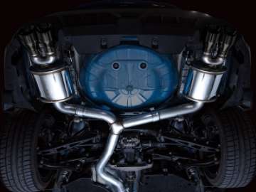 Picture of AWE Tuning 2022+ VB Subaru WRX Touring Edition Exhaust - Diamond Black Tips