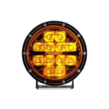 Picture of Rigid Industries 360-Series 6in SAE Fog w- Amber PRO Lens - White Pair