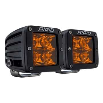 Picture of Rigid Industries D-Series Spot w- Amber PRO Lens Pair