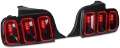 Picture of Raxiom 05-09 Ford Mustang Gen5 Tail Lights- Black Housing Smoked Lens