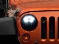 Picture of Raxiom 97-18 Jeep Wrangler TJ-JK Axial Series LED Headlights- Black Housing Clear Lens