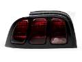 Picture of Raxiom 96-98 Ford Mustang Tail Lights- Black Housing Smoked Lens