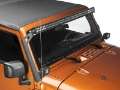 Picture of Raxiom 07-18 Jeep Wrangler JK 50-Inch LED Light Bar Windshield Mount w- Auxiliary Bracket